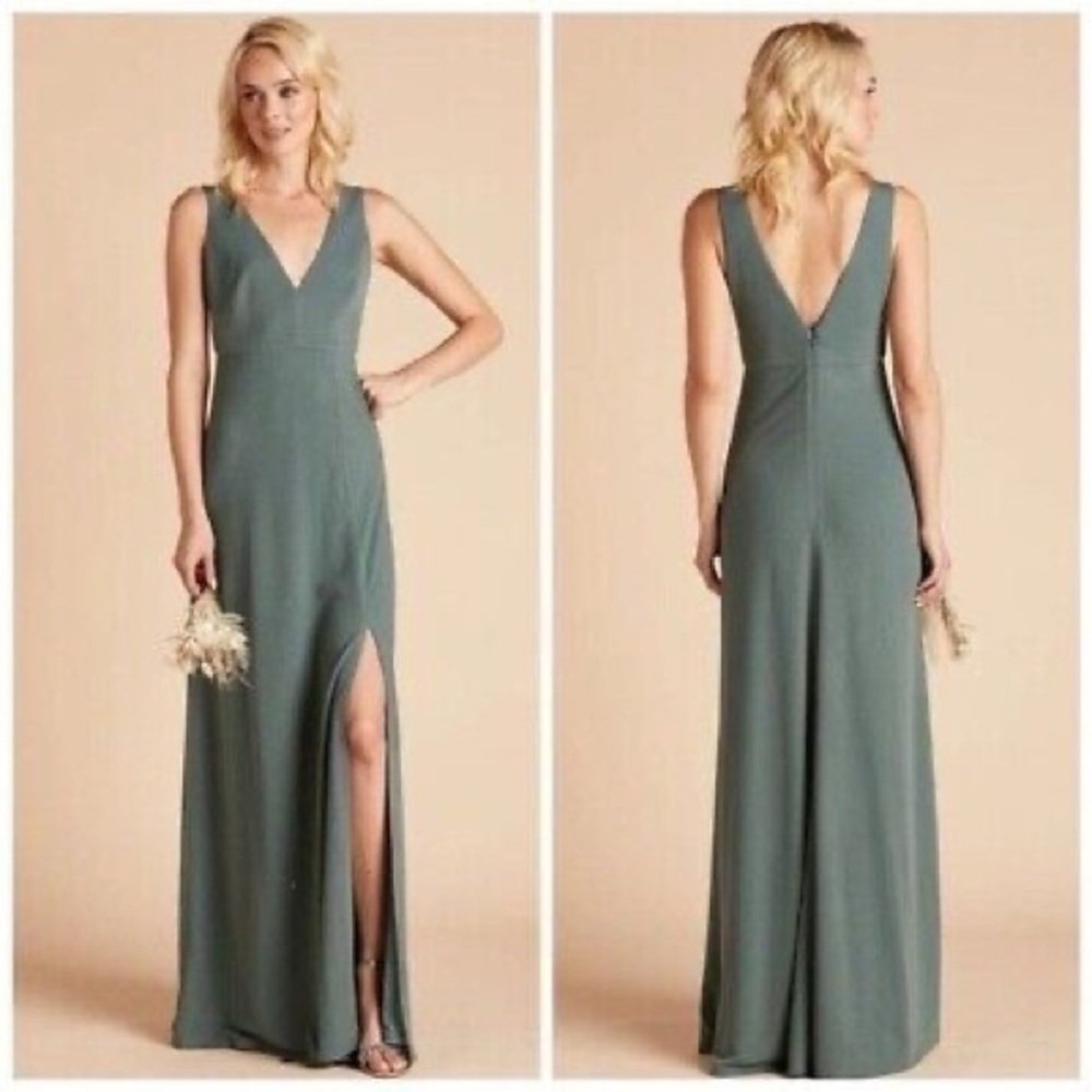 Sea glass green Birdy Grey bridesmaid dress